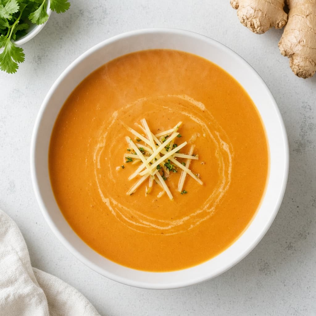 Warming Carrot Ginger Soup