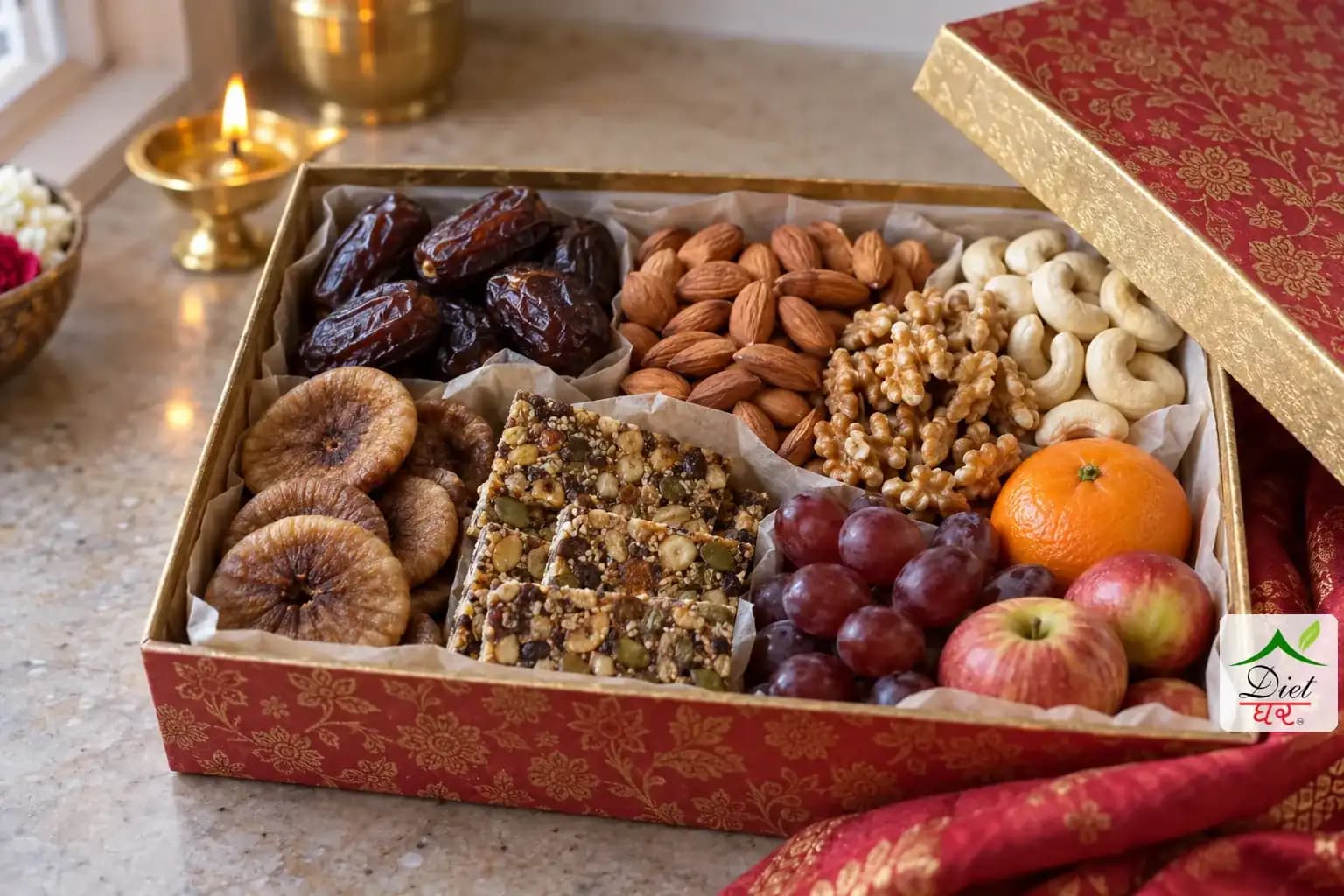 Healthy Diwali Gifts and Mithai Alternatives