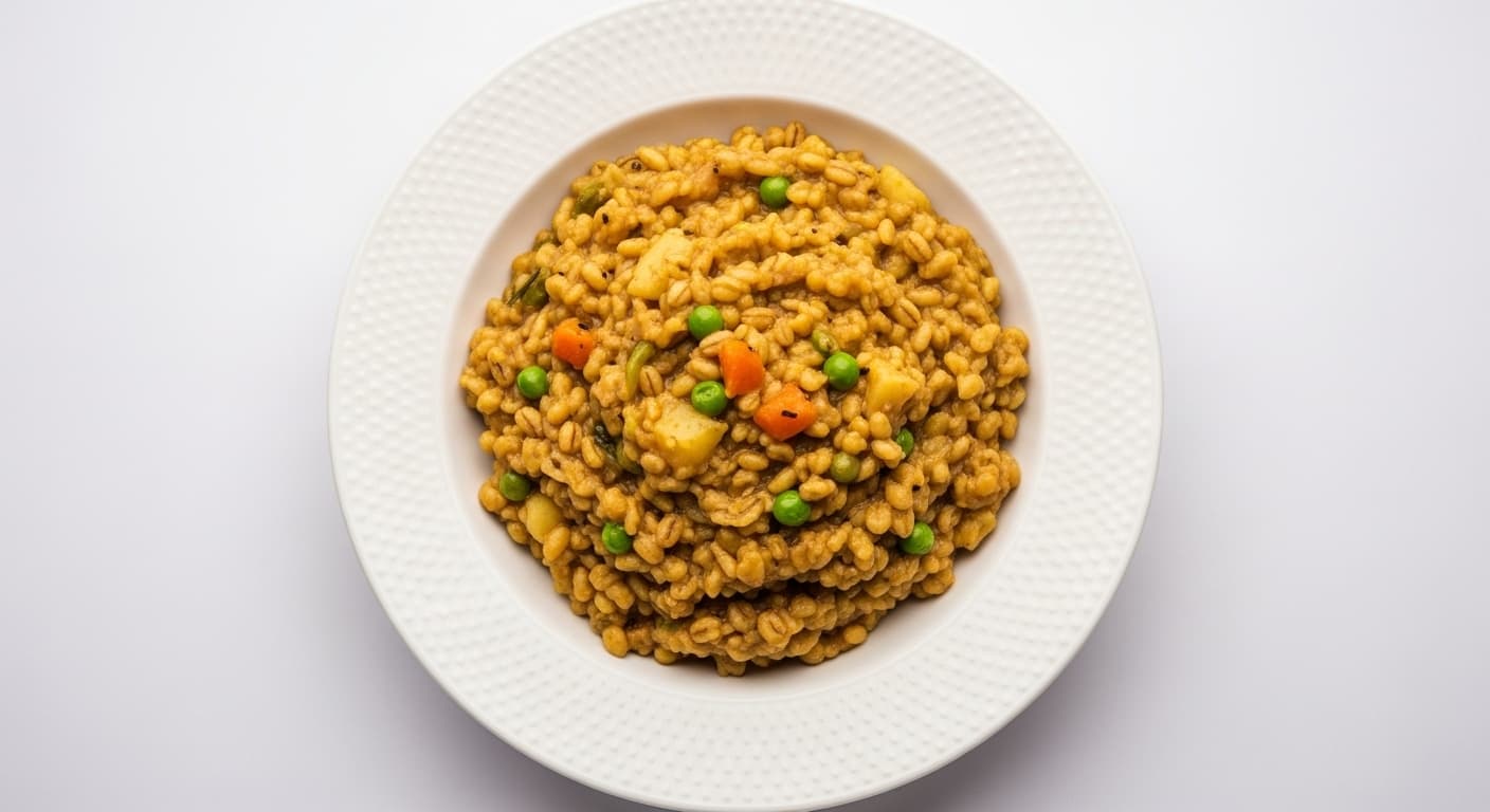 Barley Vegetable Khichdi for Diabetes: The Low-GI Comfort Meal