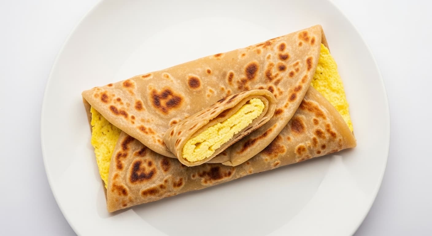 High-Protein Egg Paratha Post-Workout: 22g Protein for Muscle Recovery