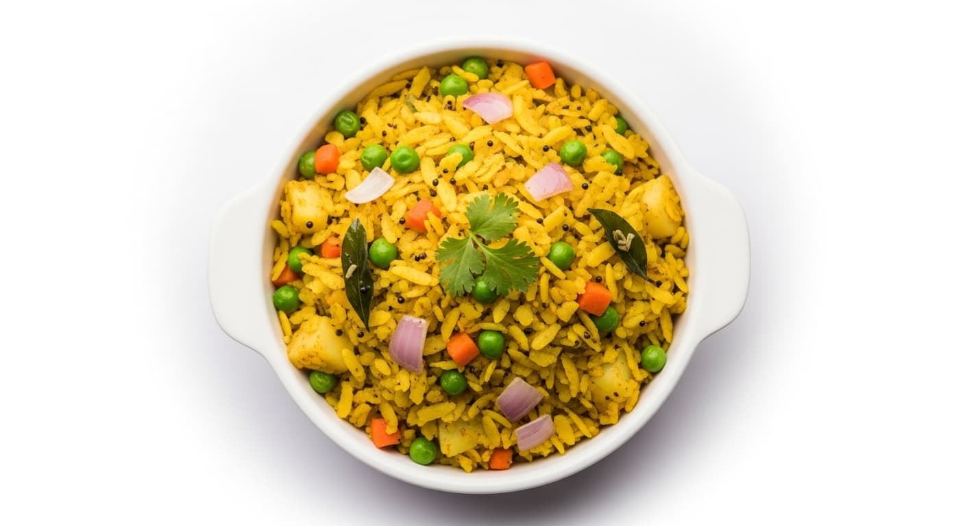 Colourful Vegetable Poha for Thyroid: The Thyroid-Friendly 15-Minute Breakfast