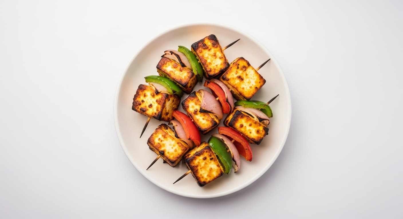 Baked Paneer Tikka for Weight Loss: Full Restaurant Flavour, 180 Calories
