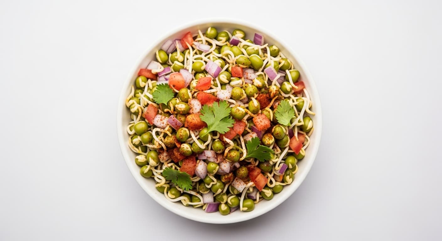 High-Protein Sprouts Chaat for Weight Loss: The 5-Minute Indian Diet Snack