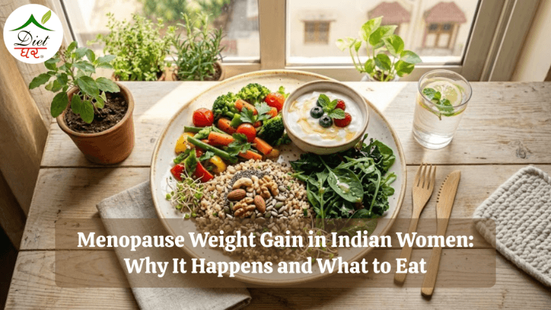 Menopause Weight Gain in Indian Women: Why It Happens and What to Eat