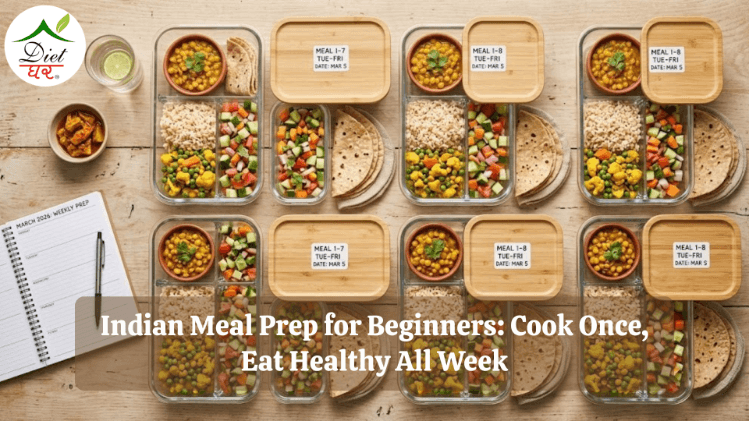 Indian Meal Prep for Beginners: Cook Once, Eat Healthy All Week