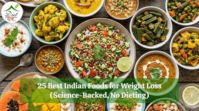 25 Best Indian Foods for Weight Loss (Science-Backed, No Dieting)