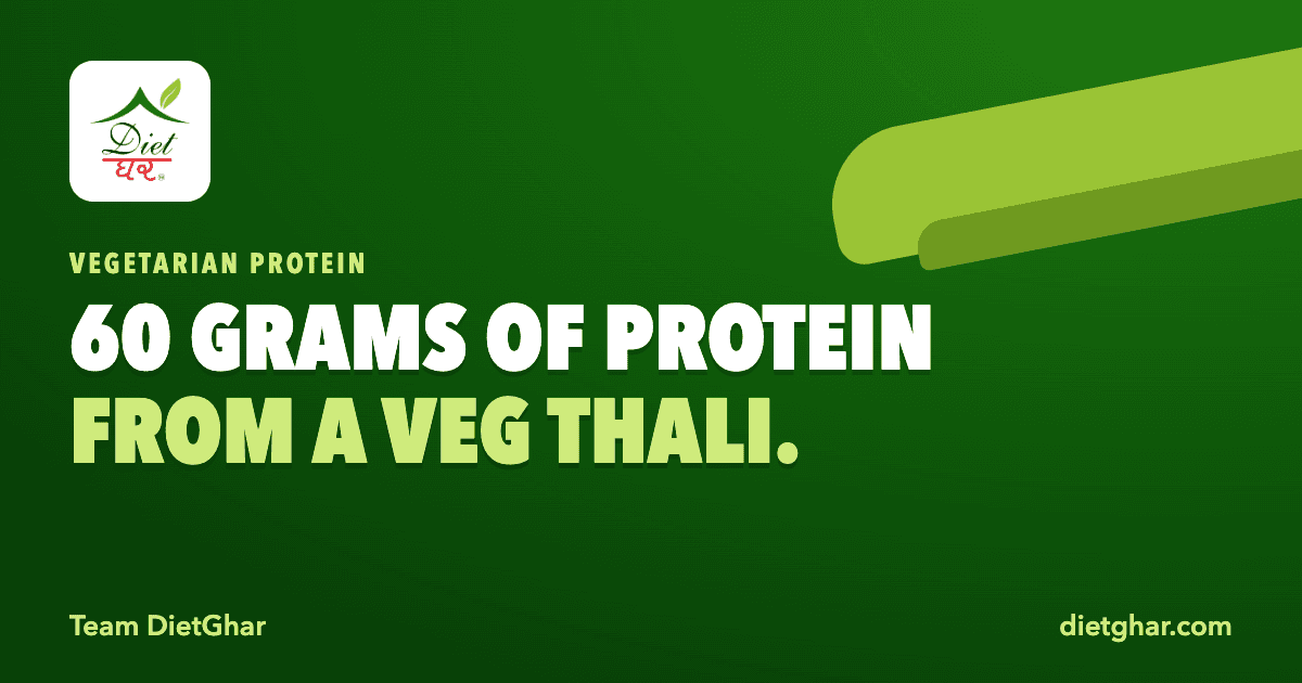 How to Get 60 Grams of Protein on a Vegetarian Thali