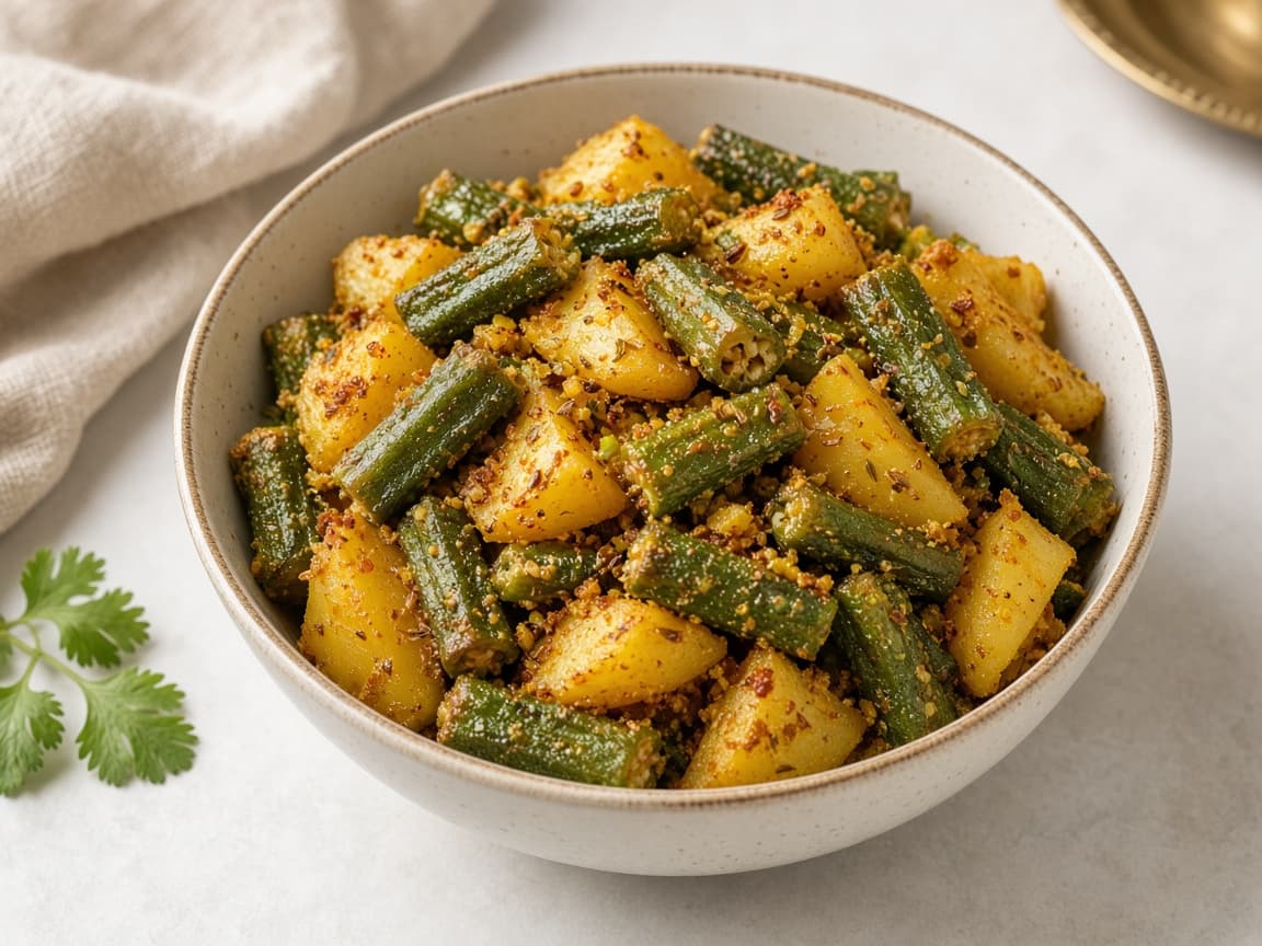 Aloo Bhindi Punjabi
