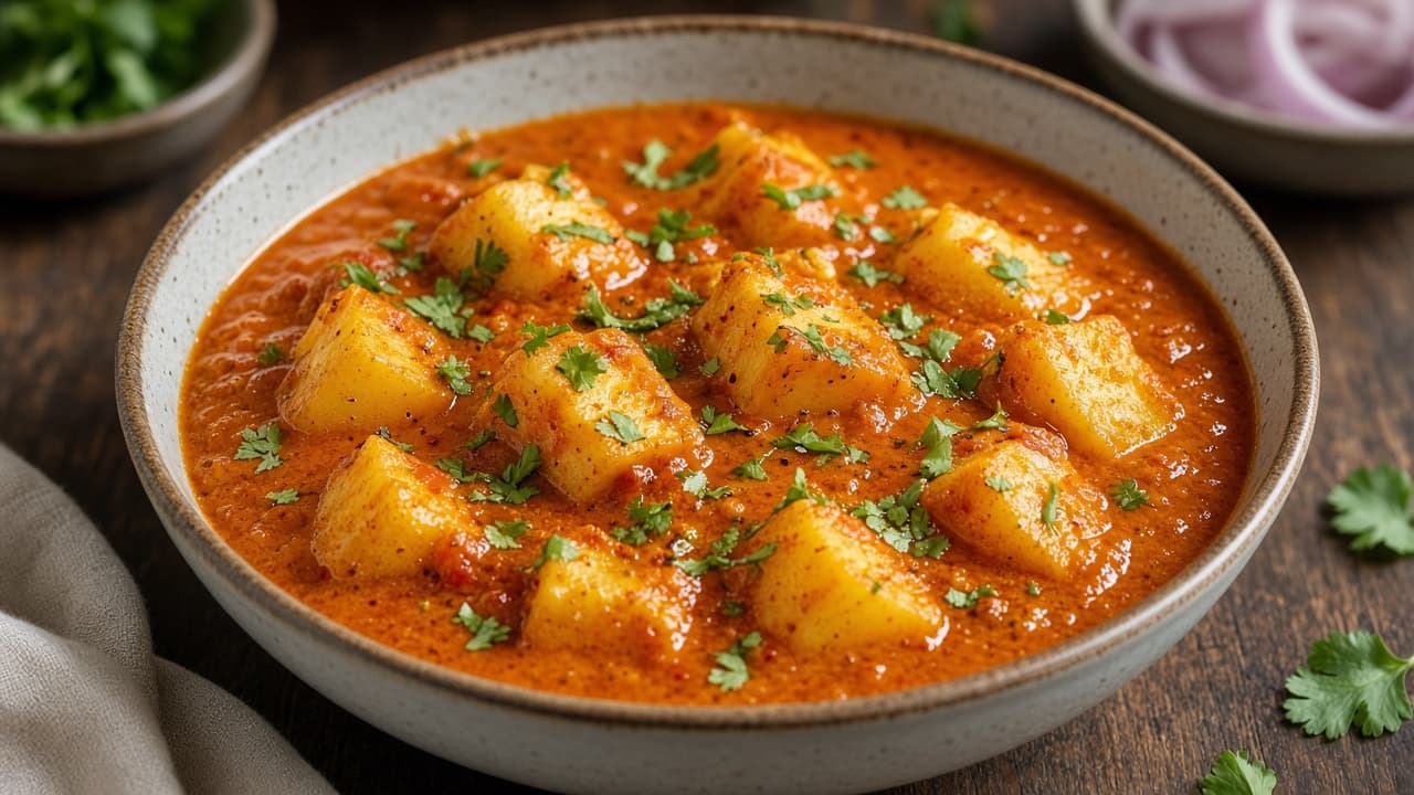 Aloo Paneer Home Curry