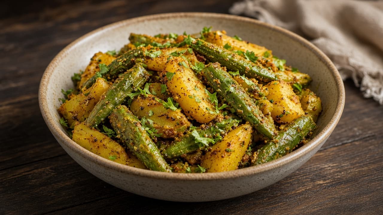 Aloo Parwal Dry Sabzi