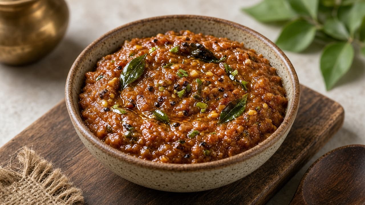 Andhra Baingan Chutney