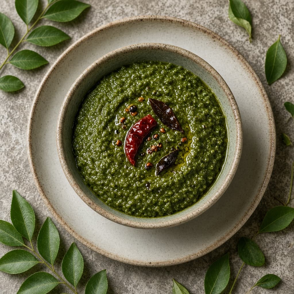 Andhra Curry Leaf Chutney