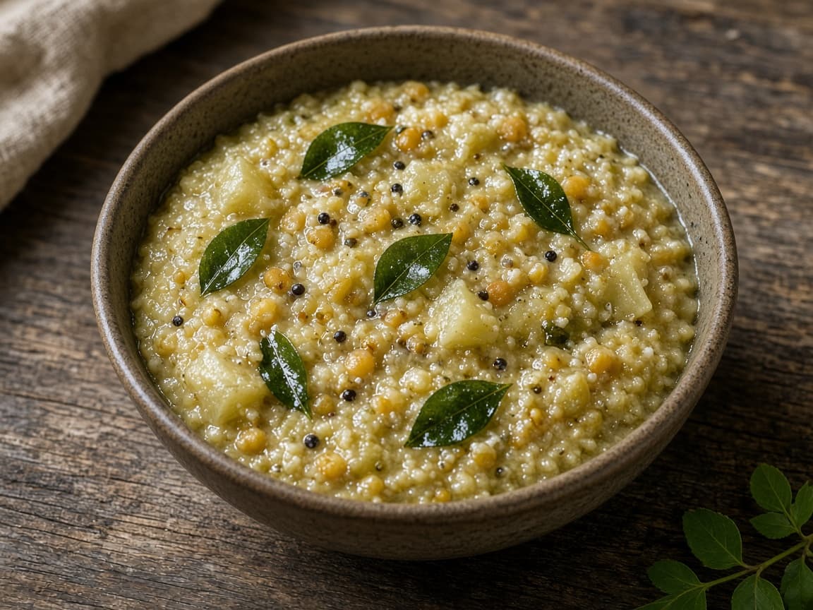 Ash Gourd Poricha Kootu