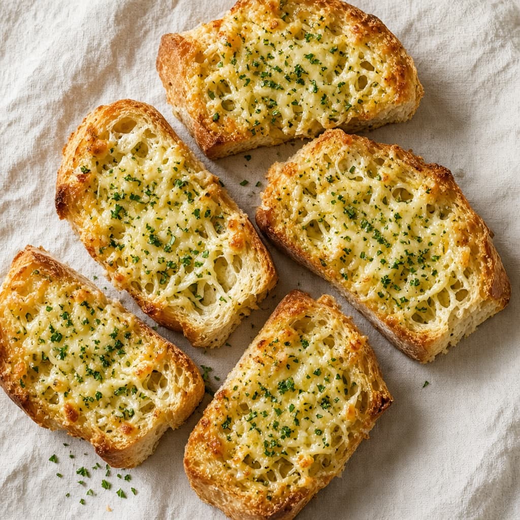 Baked Garlic Cheese Bread