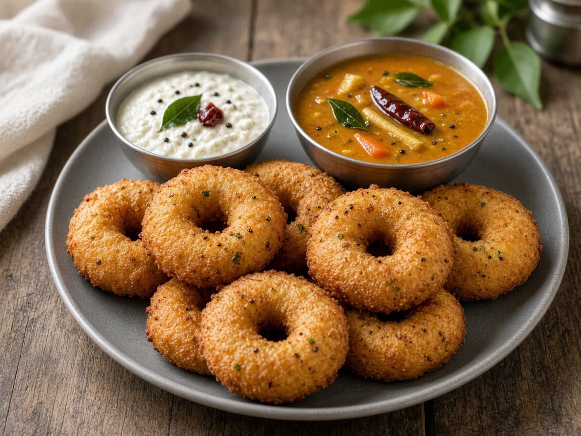Baked Medu Vada