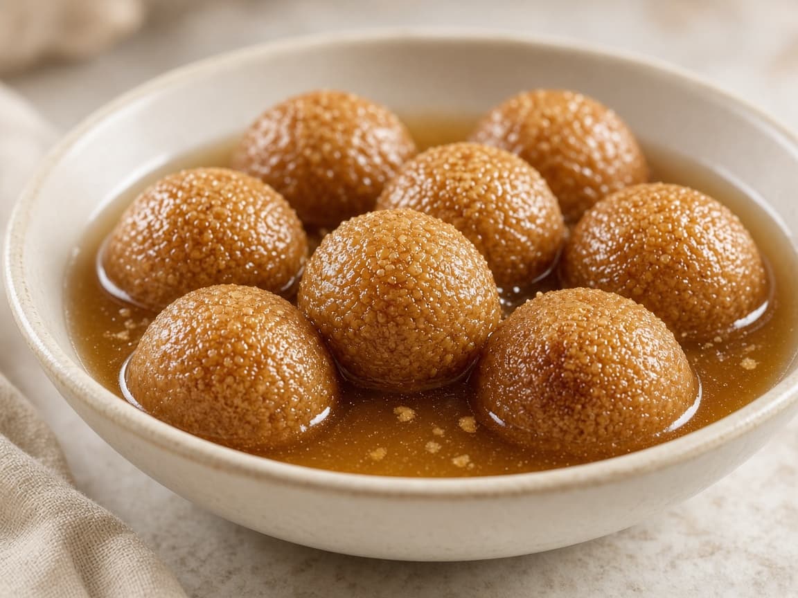 Baked Oat Mawa Jamun