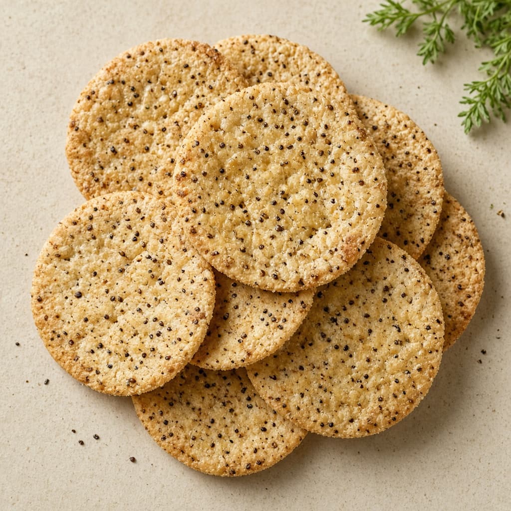 Baked Punjabi Ajwain Mathri