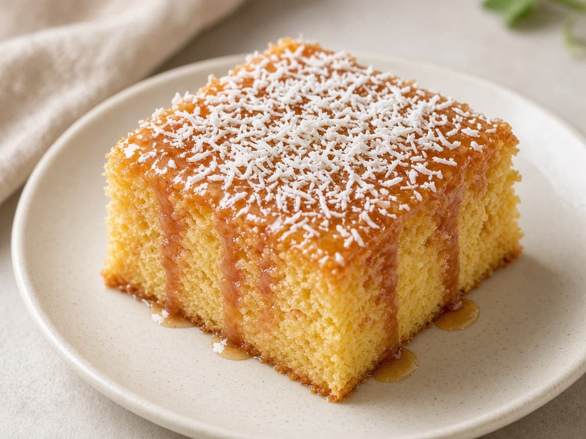Bakery-Style Eggless Honey Cake