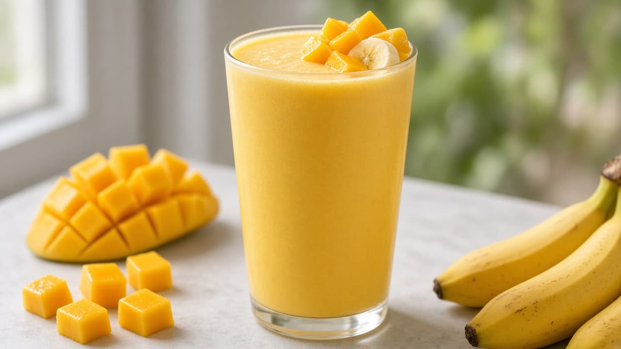 Banana Mango Milkshake Blend