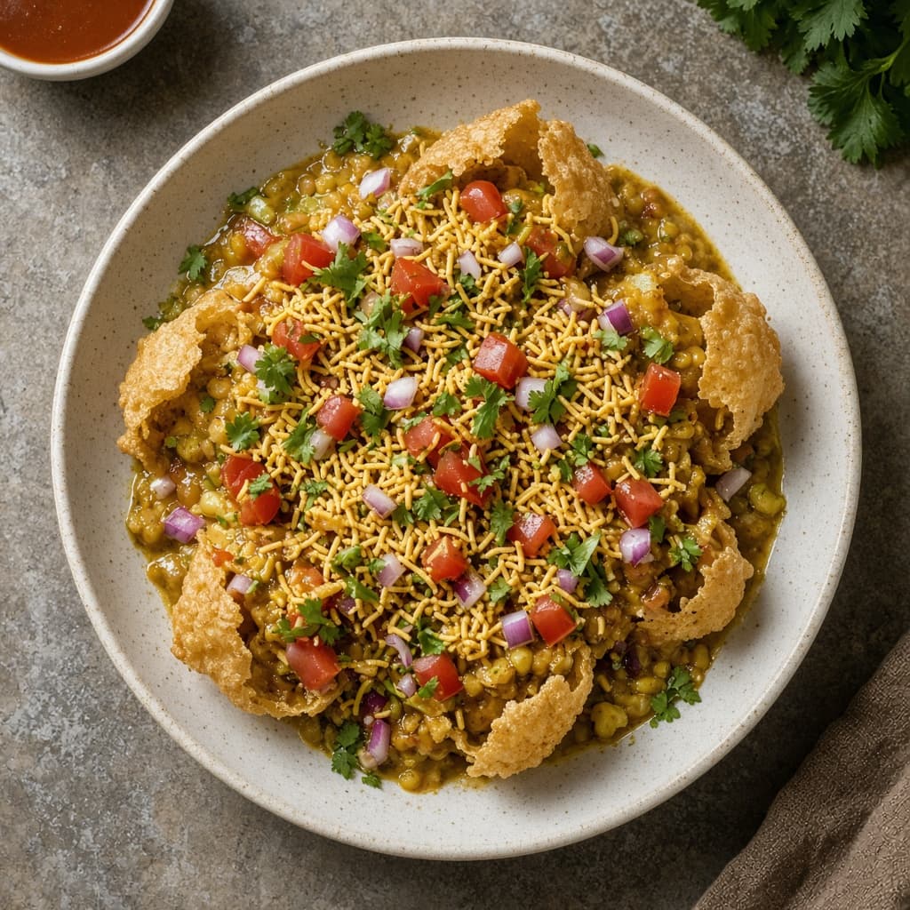 Bangalore Masala Puri Chaat Bowl