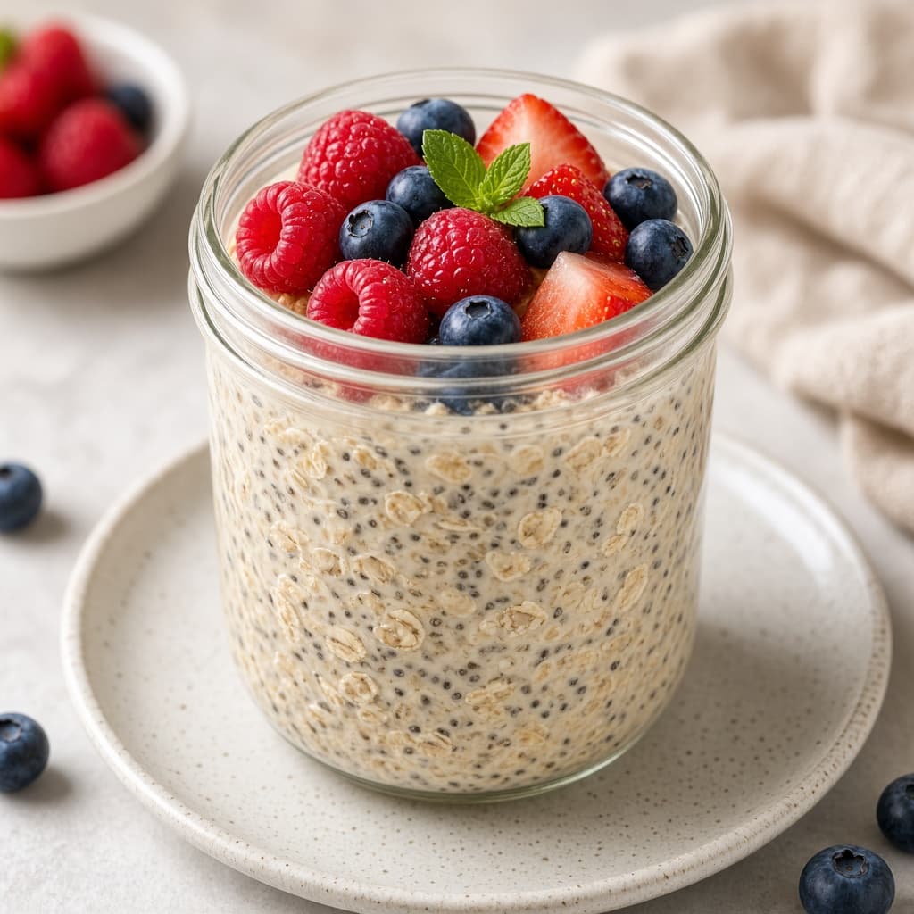 Basic Overnight Oats Jar