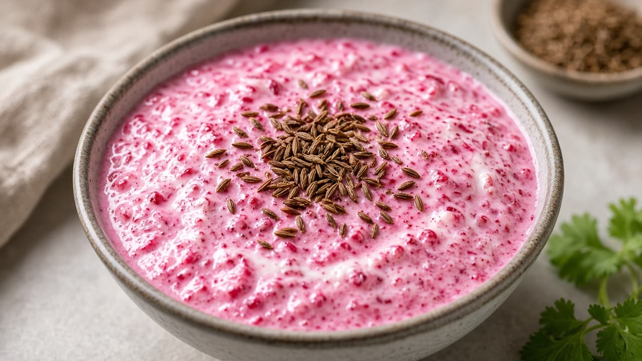 Beetroot Raita Bowl