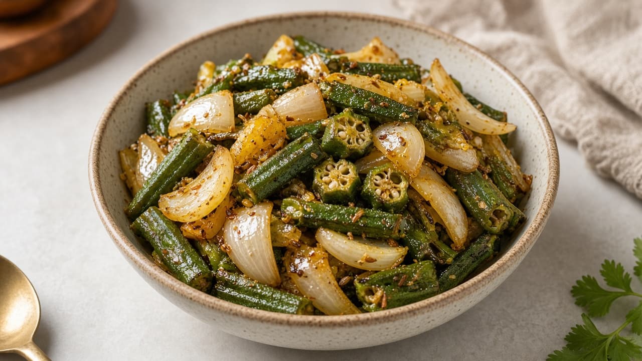 Bhindi Do Pyaza Home
