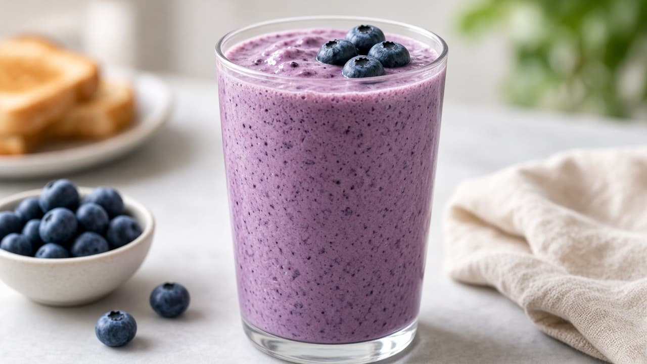 Blueberry Yogurt Smoothie