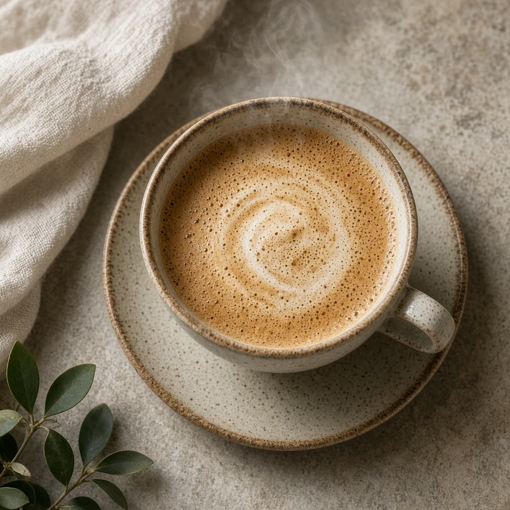 Cafe-Style Beaten Hot Coffee