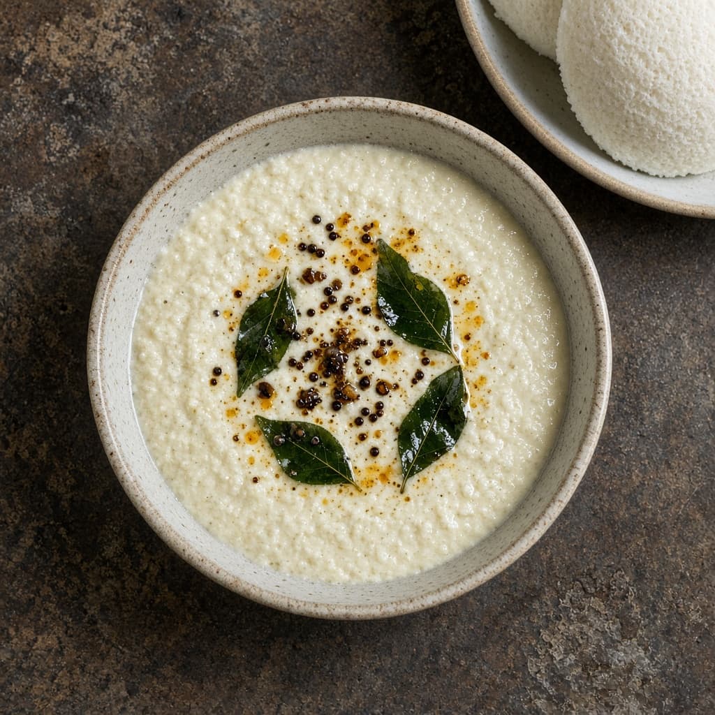 Classic South Indian Coconut Chutney