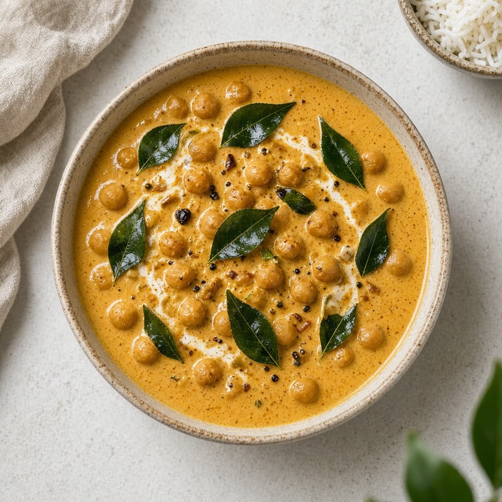 Coconut Chickpea Chana Curry