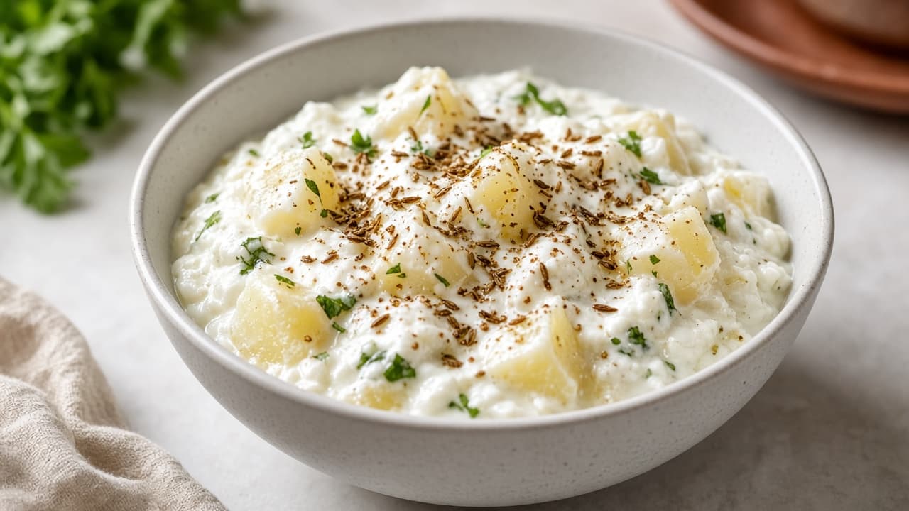 Cooling Aloo Raita