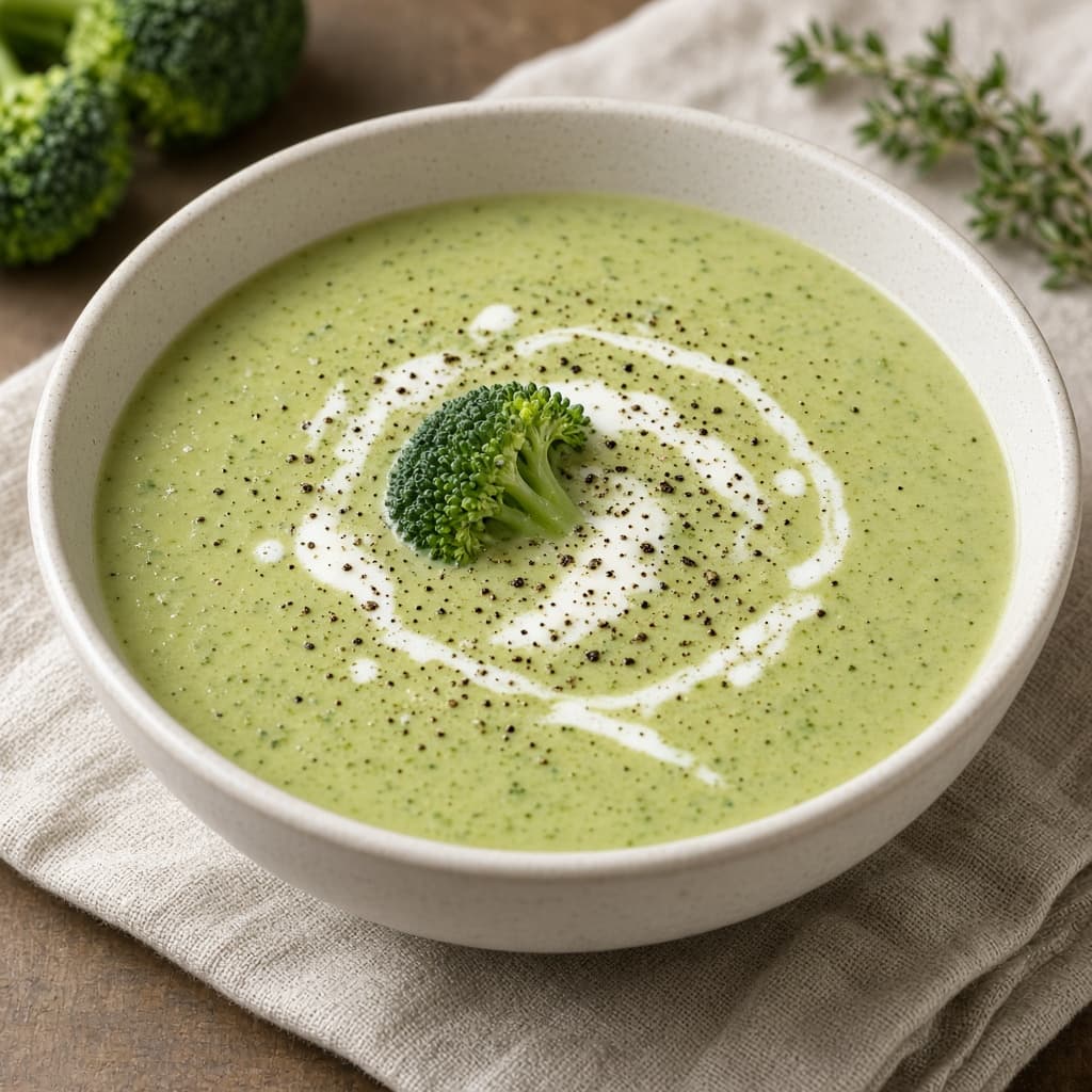 Creamy Homemade Broccoli Soup