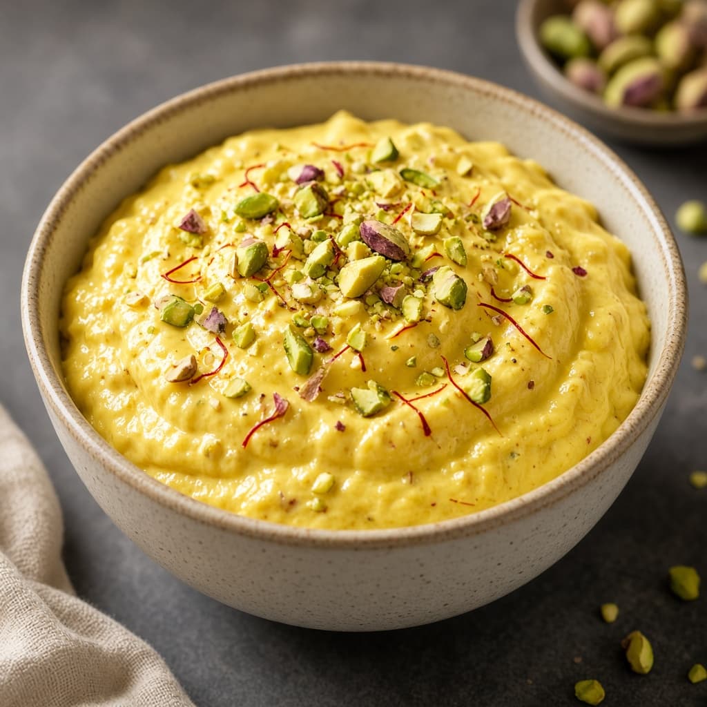 Creamy Kesar Elaichi Shrikhand