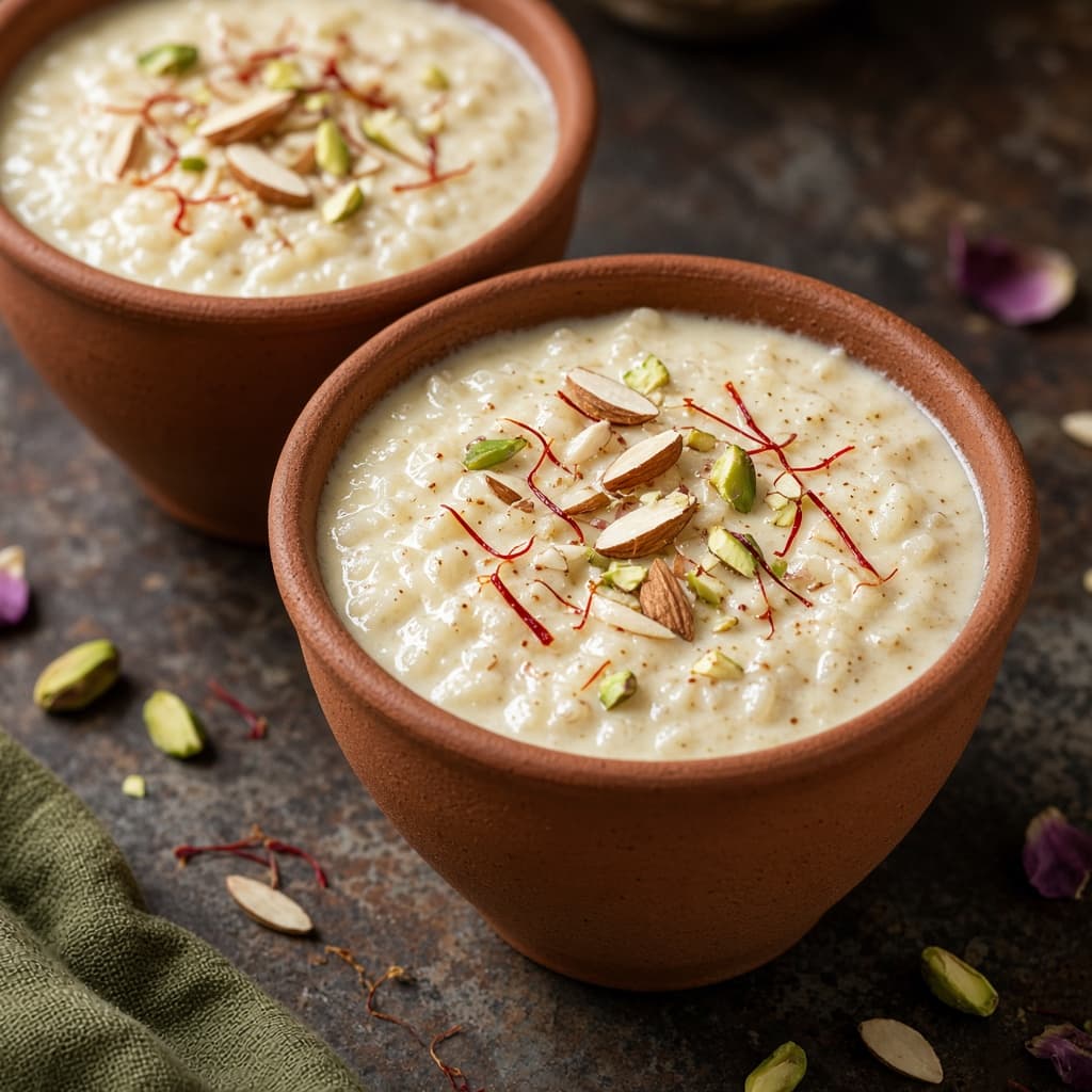 Creamy Punjabi Rice Phirni