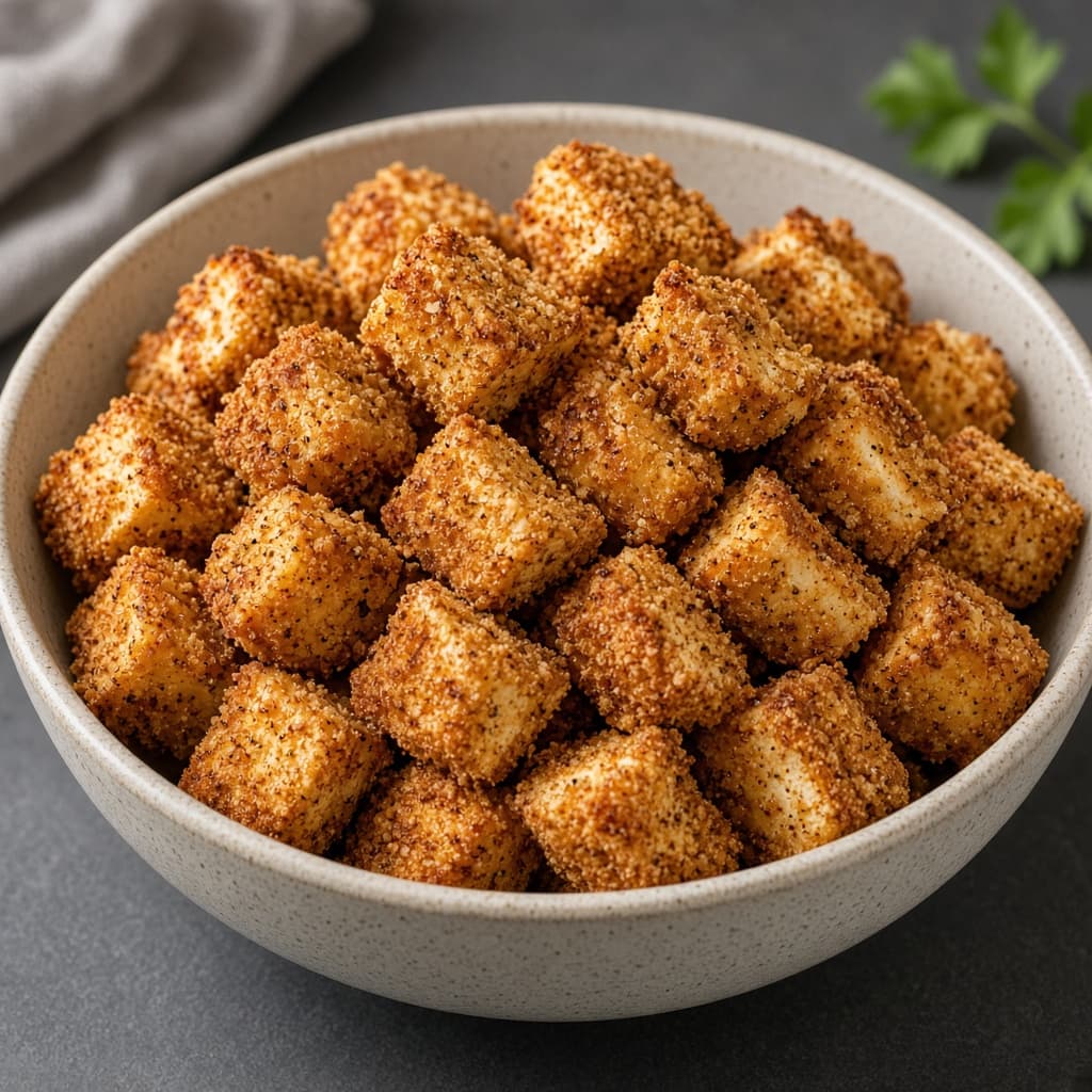 Crispy Air-Fry Paneer Popcorn