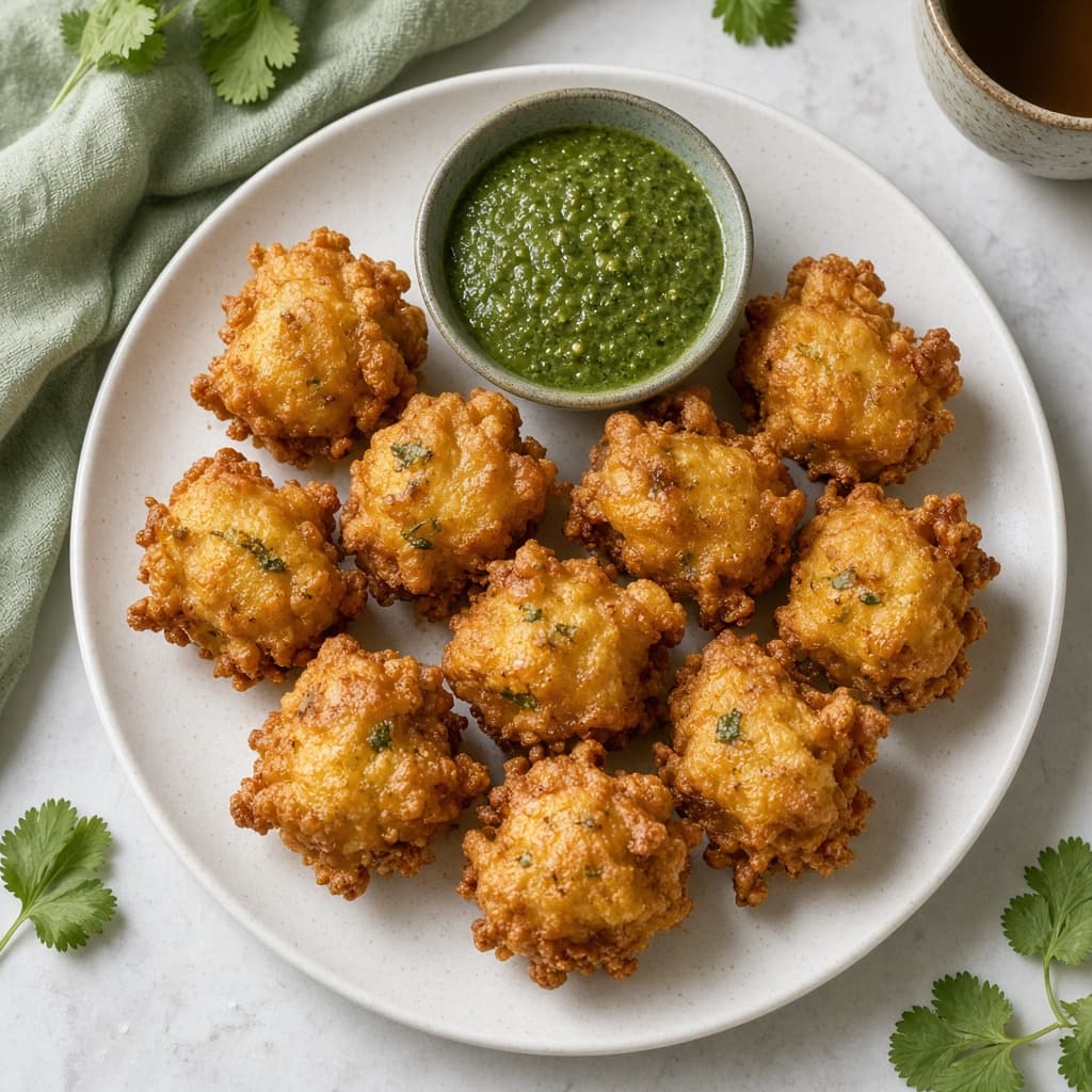 Crispy Cheese Pakoda Bites