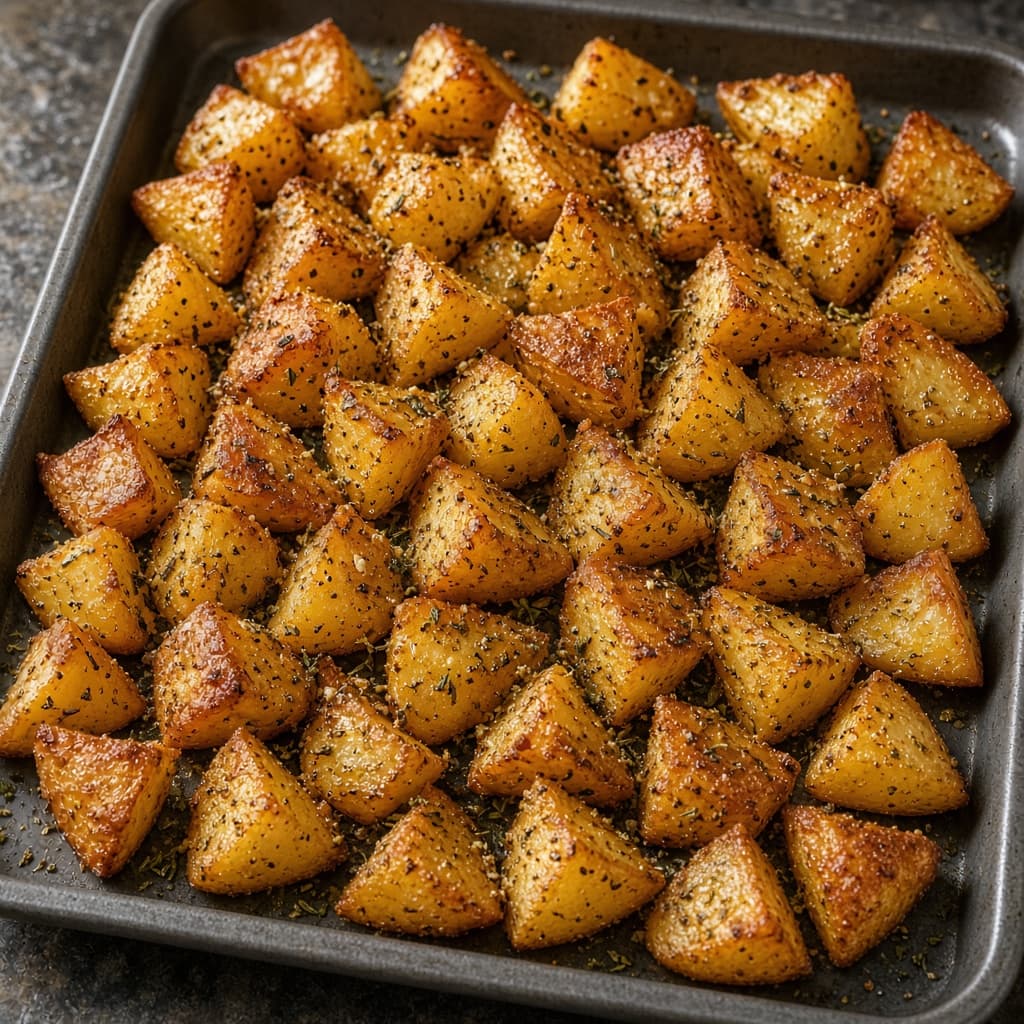 Crispy Herb Oven-Roasted Potatoes