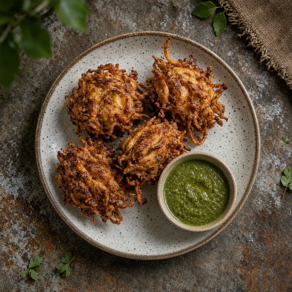 Crispy Kanda Onion Bhaji