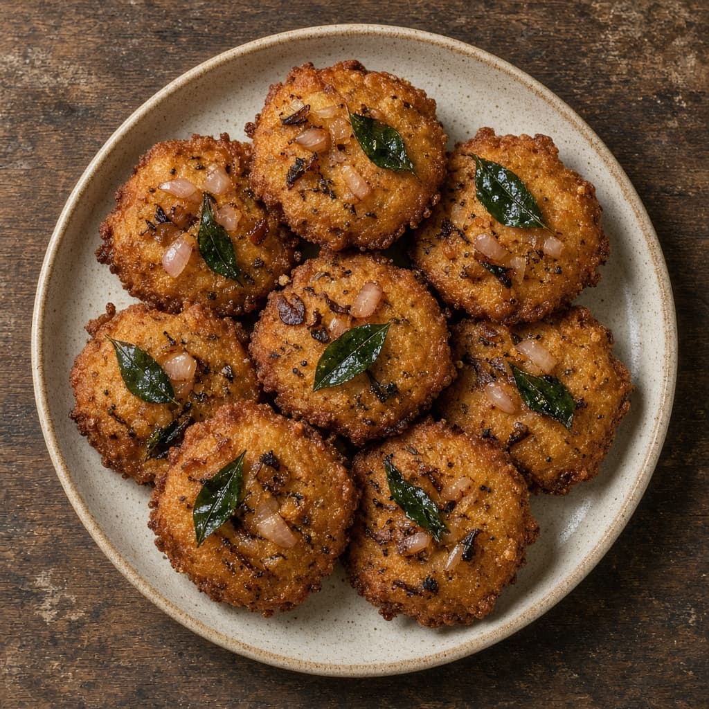 Crispy Maddur Vada Snack