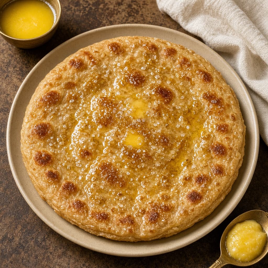 Crispy Sweet Meetha Sugar Paratha