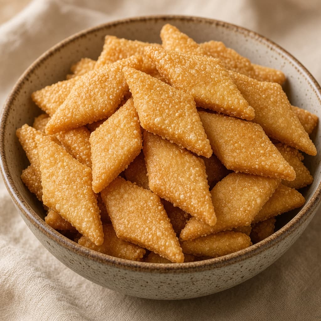 Crispy Sweet Shankarpali Diamonds
