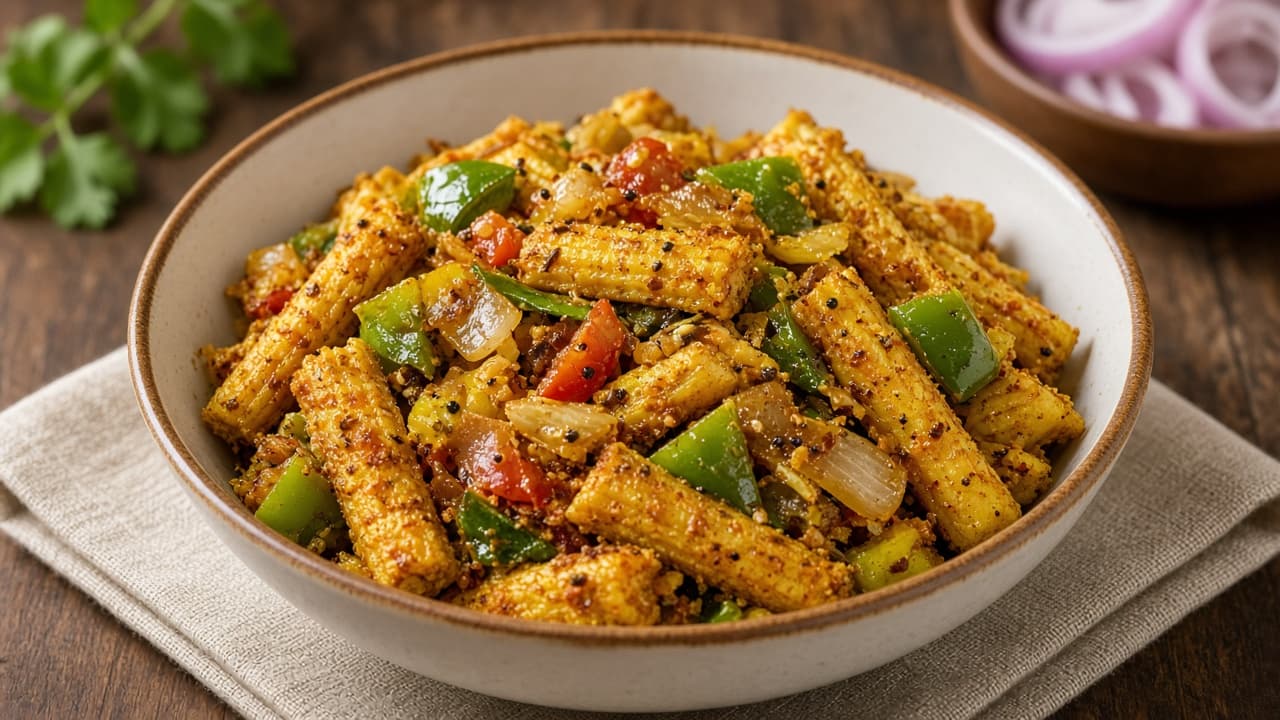 Dry Baby Corn Sabzi
