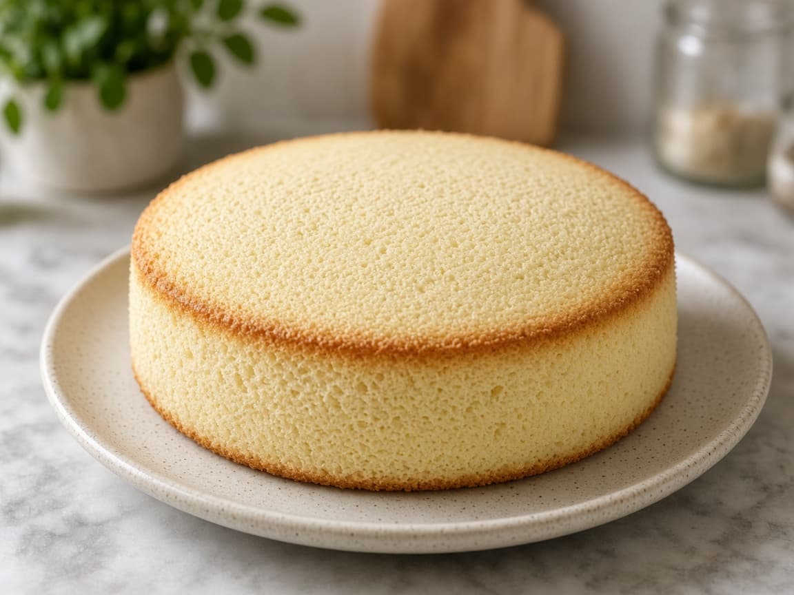 Eggless Pressure-Cooker Sponge