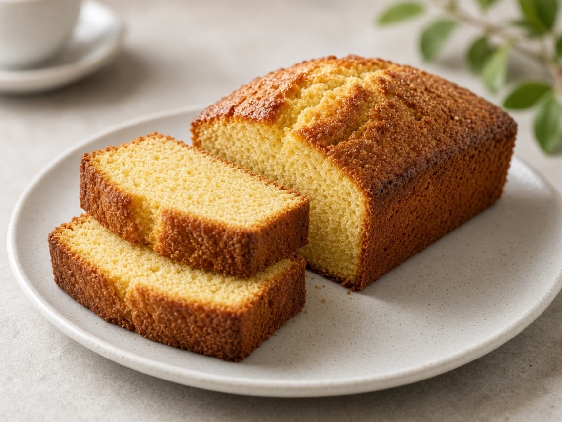 Eggless Rich Butter Cake