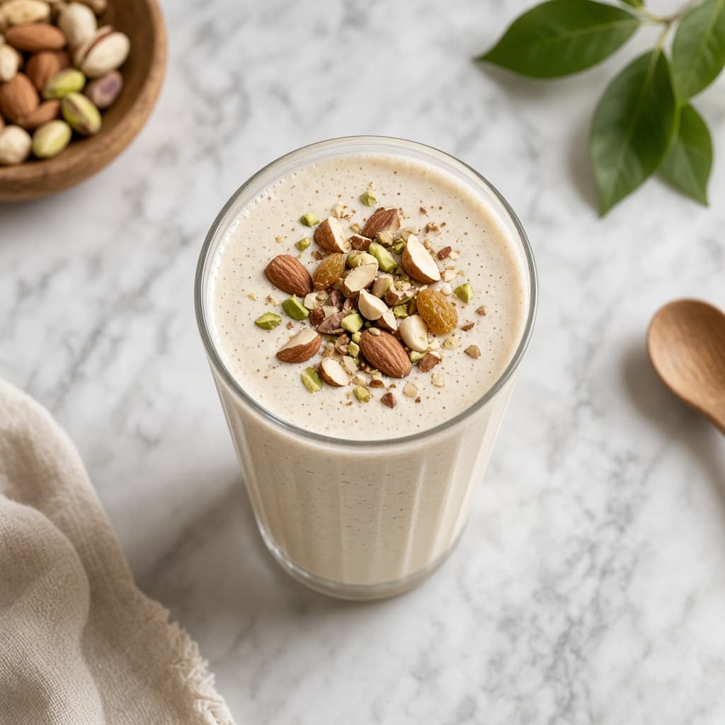 Energizing Dry Fruit Milkshake