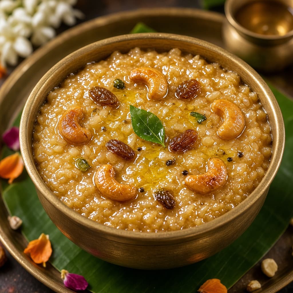 Festive Sakkarai Sweet Pongal