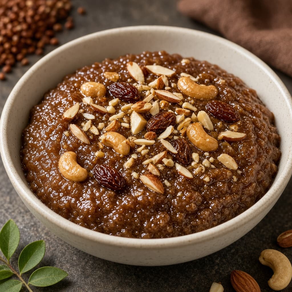Finger Millet Ragi Halwa