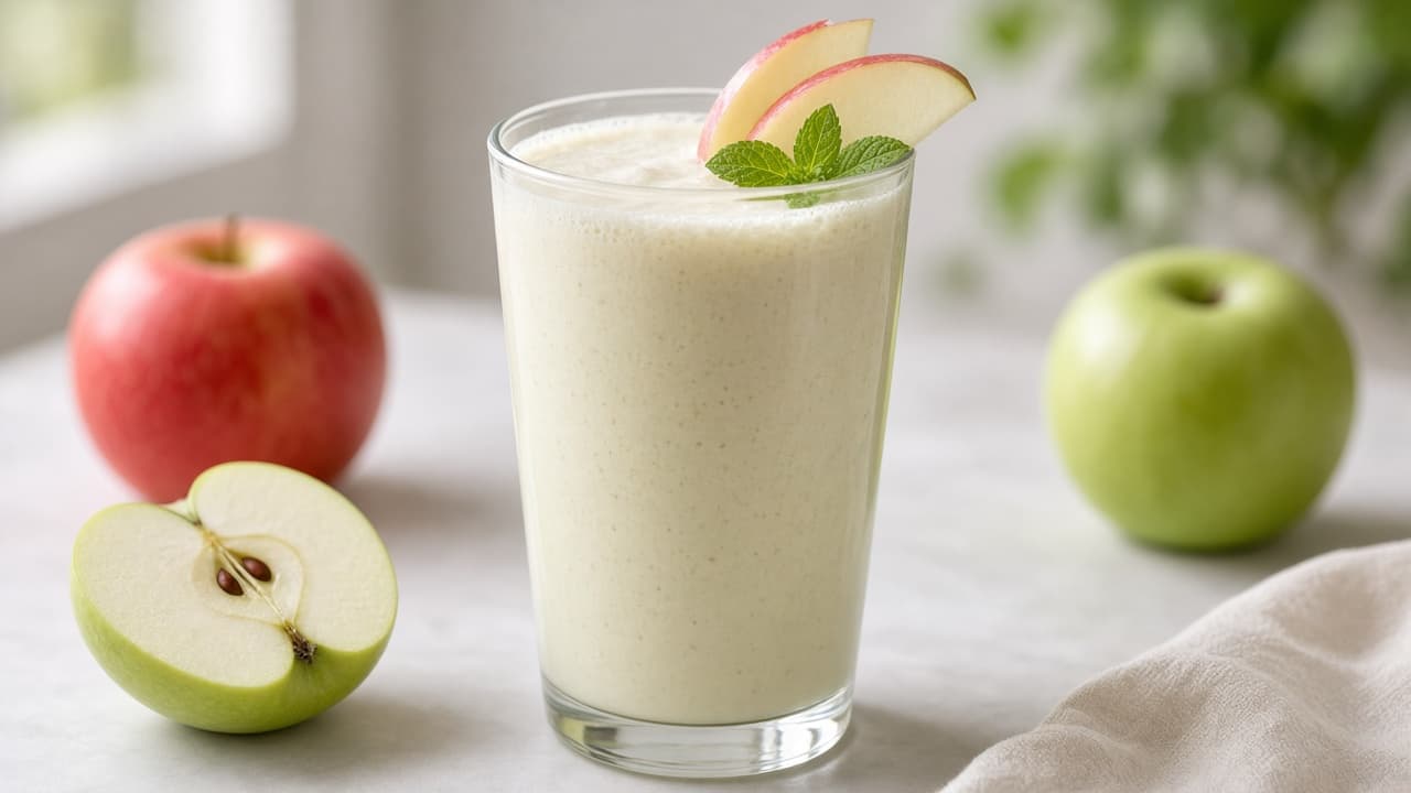 Fresh Apple Milkshake