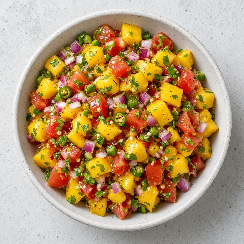 Fresh Chunky Mango Salsa